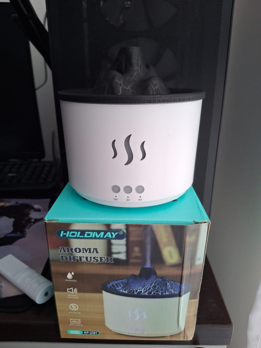 Humidificador de volcán + esencia