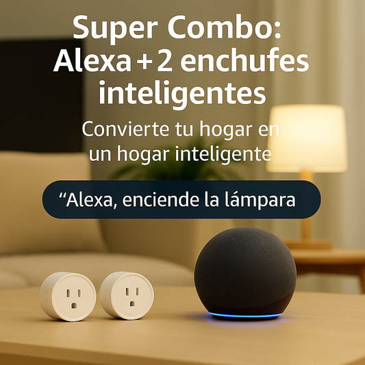 Combo Alexa mas plug inteligente Amazon